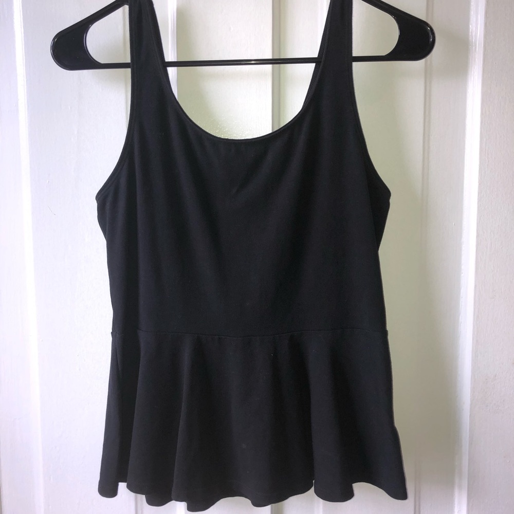 Peplum tank
